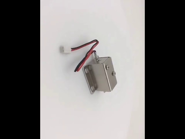 China 0626-2A Cerradura solenoide eléctrica micro de empuje y tracción DC 12V 24V para gabinete con función de anulación para la venta