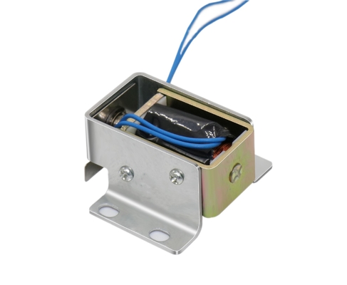 Solenoide de potencia de CC de alambre de acero y esmaltado DASON Landa Xsq1240 Solenoide magnético biestable de empuje y tracción