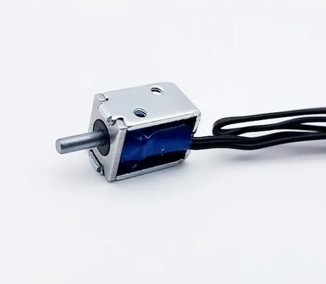 OEM / ODM aceptable Solenoide de potencia continua 0415-2 5V 6V 12V 24V 3mm de carrera Mini empuje y tira electromagnético