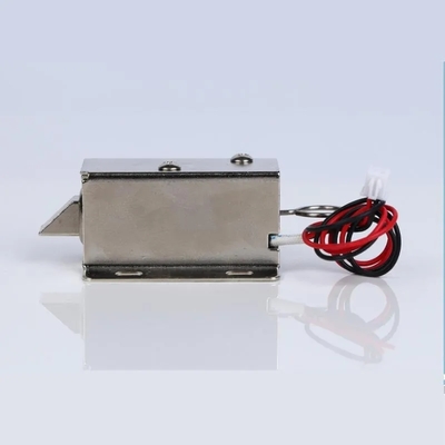 U1054-1b 12V 24V Cerradura solenoide electromagnética eléctrica pequeña de tipo tirar normalmente cerrada con función de anulación