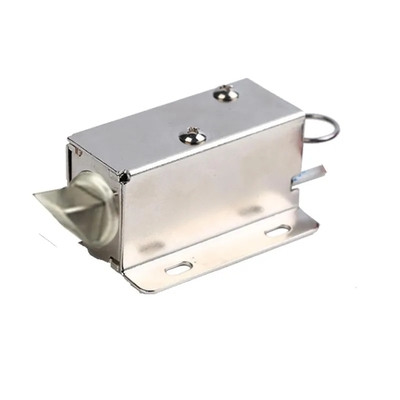 U1054-1b 12V 24V Cerradura solenoide electromagnética eléctrica pequeña de tipo tirar normalmente cerrada con función de anulación