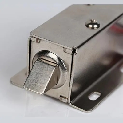 U1054-1b 12V 24V Cerradura solenoide electromagnética eléctrica pequeña de tipo tirar normalmente cerrada con función de anulación