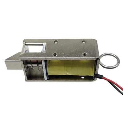 U1054-1g 5V 12V 24V DC Cerradura de solenoide de marco abierto mini normalmente cerrada de empujar y tirar para gabinete