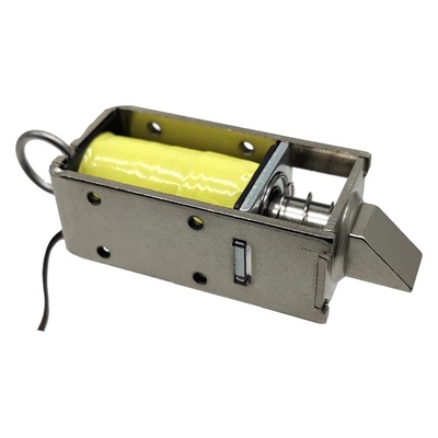 U1054-1g 5V 12V 24V DC Cerradura de solenoide de marco abierto mini normalmente cerrada de empujar y tirar para gabinete