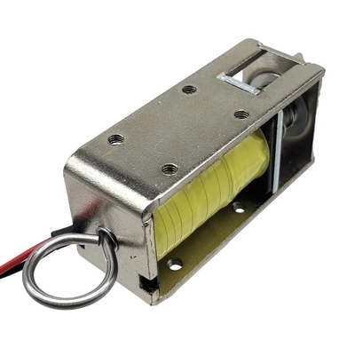 U1054-1g 5V 12V 24V DC Cerradura de solenoide de marco abierto mini normalmente cerrada de empujar y tirar para gabinete