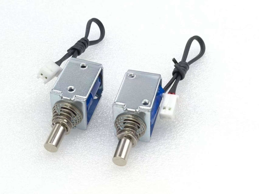 Nueva llegada Mini DC 12 Volt U0625S Cuadro abierto Solenoide lineal empuje 3V 12V bobina 24V