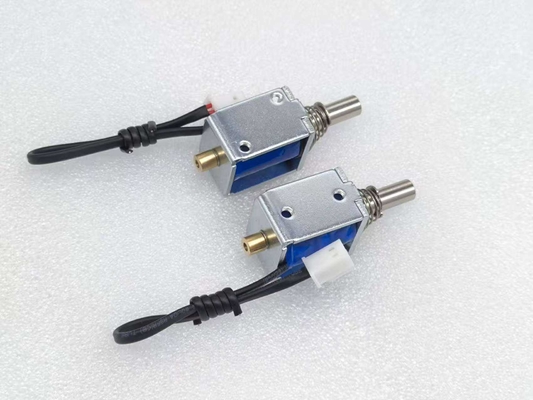 Nueva llegada Mini DC 12 Volt U0625S Cuadro abierto Solenoide lineal empuje 3V 12V bobina 24V