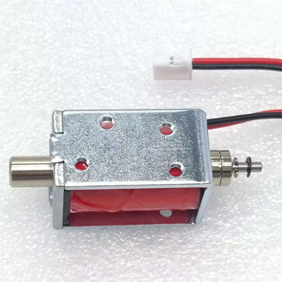 U0629 Cuadro abierto y pequeños imanes 24V DC Push Pull Solenoide Actuador de movimiento lineal de pequeño tamaño