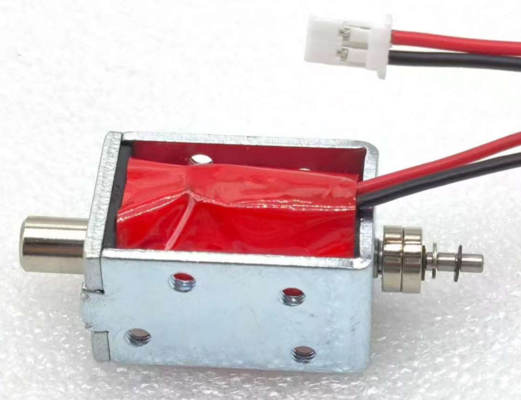 U0629 Cuadro abierto y pequeños imanes 24V DC Push Pull Solenoide Actuador de movimiento lineal de pequeño tamaño