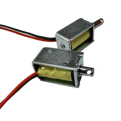 Solenoide de alimentación CC U0420 con voltaje y carrera personalizables para dispositivos inteligentes y tamaño mini