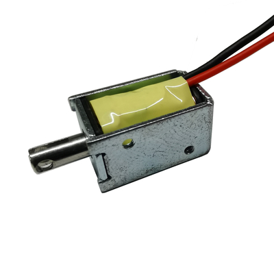 Solenoide de alimentación CC U0420 con voltaje y carrera personalizables para dispositivos inteligentes y tamaño mini