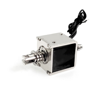 Electroimán solenoide tipo empuje-tracción U-0826B Fuerza de empuje electroimán lineal de marco abierto Imán eléctrico de elevación por succión