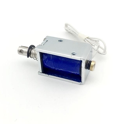 Solenoide U0630 de 4 mm de tracción Dc Pull Push Solenoide de marco abierto Solenoide