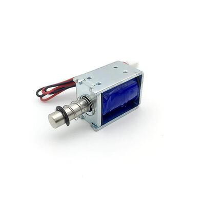 Solenoide de alimentación CC de 27 mm de altura para aplicaciones de 0.5 libras de peso, con tensión de resistencia de 2000 V/1 minuto