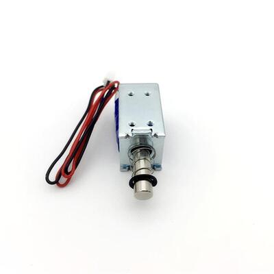 Solenoide de alimentación CC de 27 mm de altura para aplicaciones de 0.5 libras de peso, con tensión de resistencia de 2000 V/1 minuto