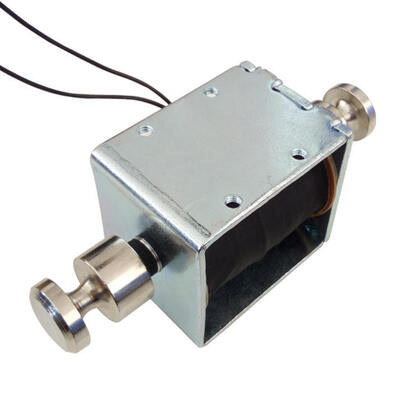 Solenoide que ofrece 80g de fuerza y 360W de potencia para diversas aplicaciones