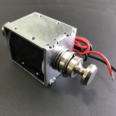 Solenoide que ofrece 80g de fuerza y 360W de potencia para diversas aplicaciones