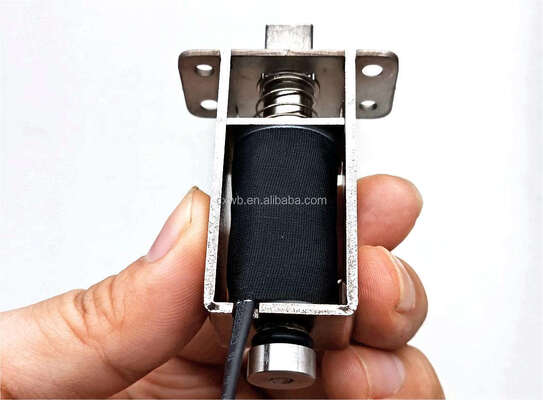 U1054s-2-001 Cerradura electromagnética / Solenoide / Accesorios de gabinete de cerradura inteligente / Solenoide de empuje-tirón