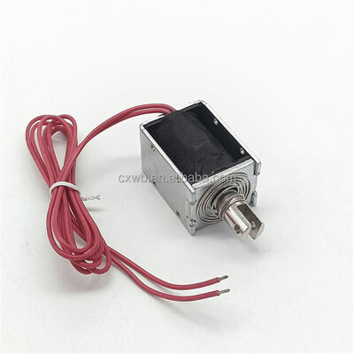 Long stroke solenoid U1040 DC 12V 24V 6mm Stroke Push Pull Linear Solenoid